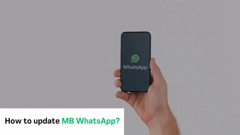 How to Update MB WhatsApp?